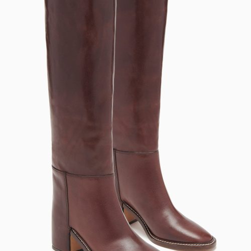 UJ42052A ELENARIDINGBOOT CHOCOLATE d r web