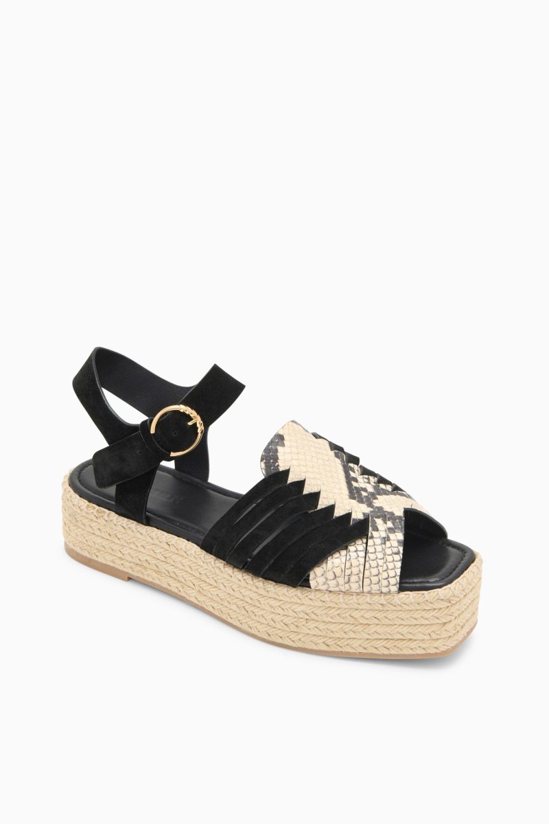 UJ42210A ELSAESPADRILLE NOIRPYTHONCOLORBLOCK b web