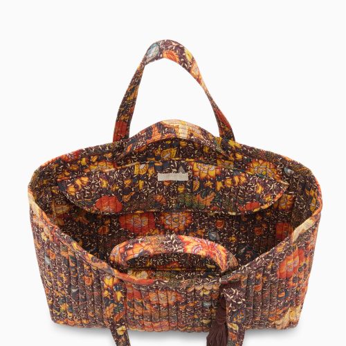 UJ99 DemiLuneBag NoirFloral d r web