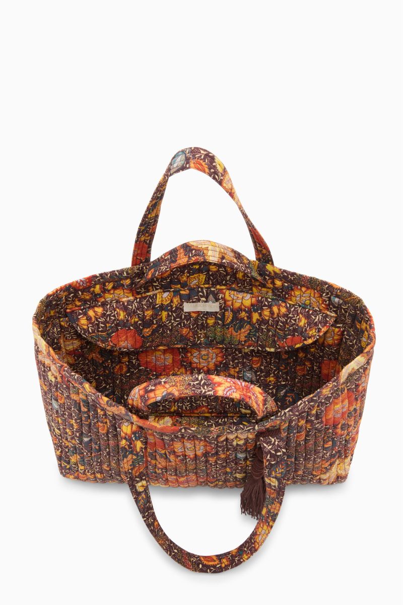 UJ99 DemiLuneBag NoirFloral d r web