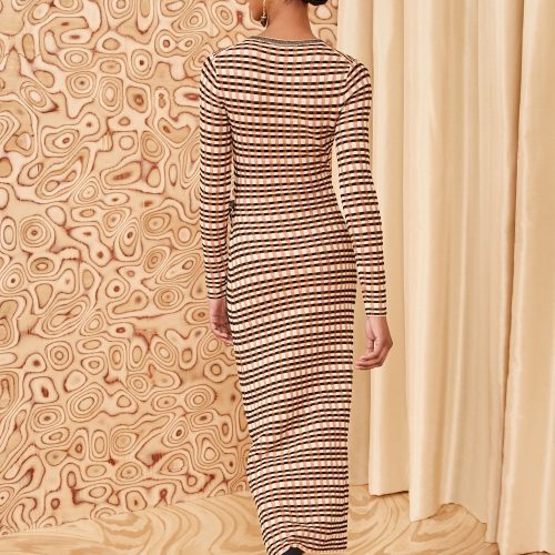 ULLA JOHNSON Anouk Dress TIERRA CHECK 04