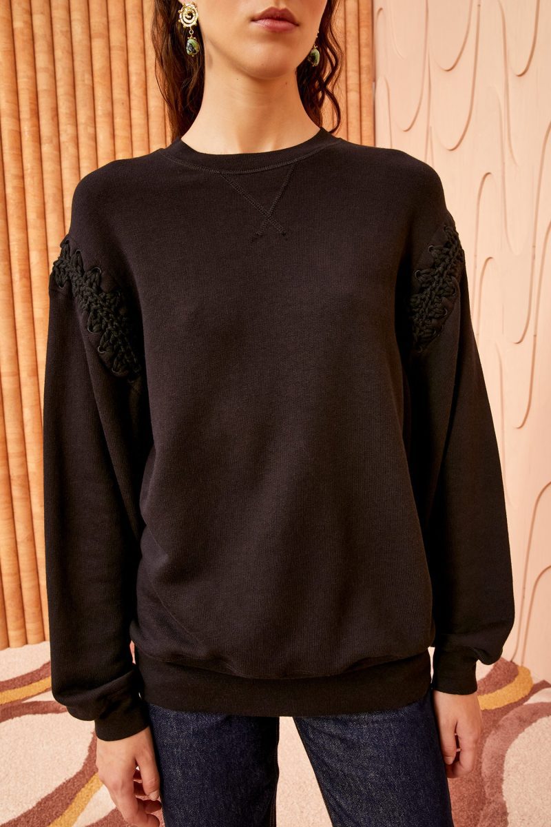 ULLA JOHNSON Cori Pullover NOIR 02 ALT UPDATE