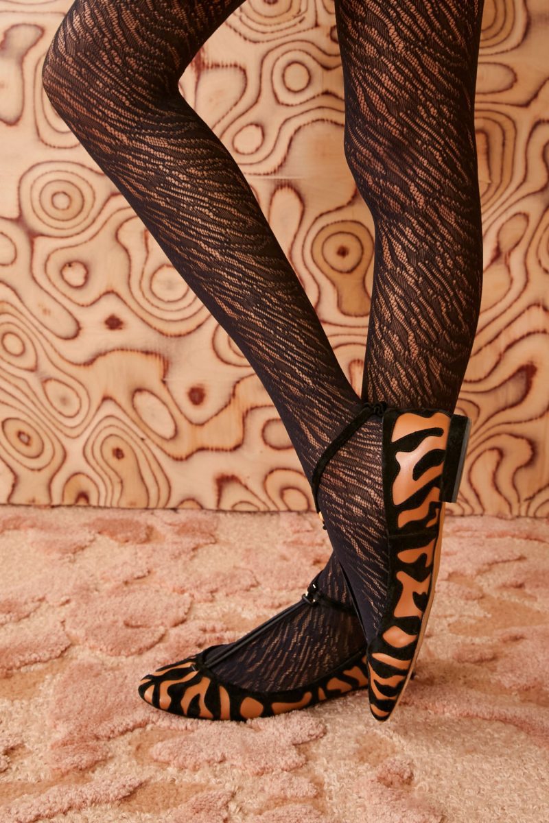 ULLA JOHNSON EUGENIE STOCKING NOIR 042