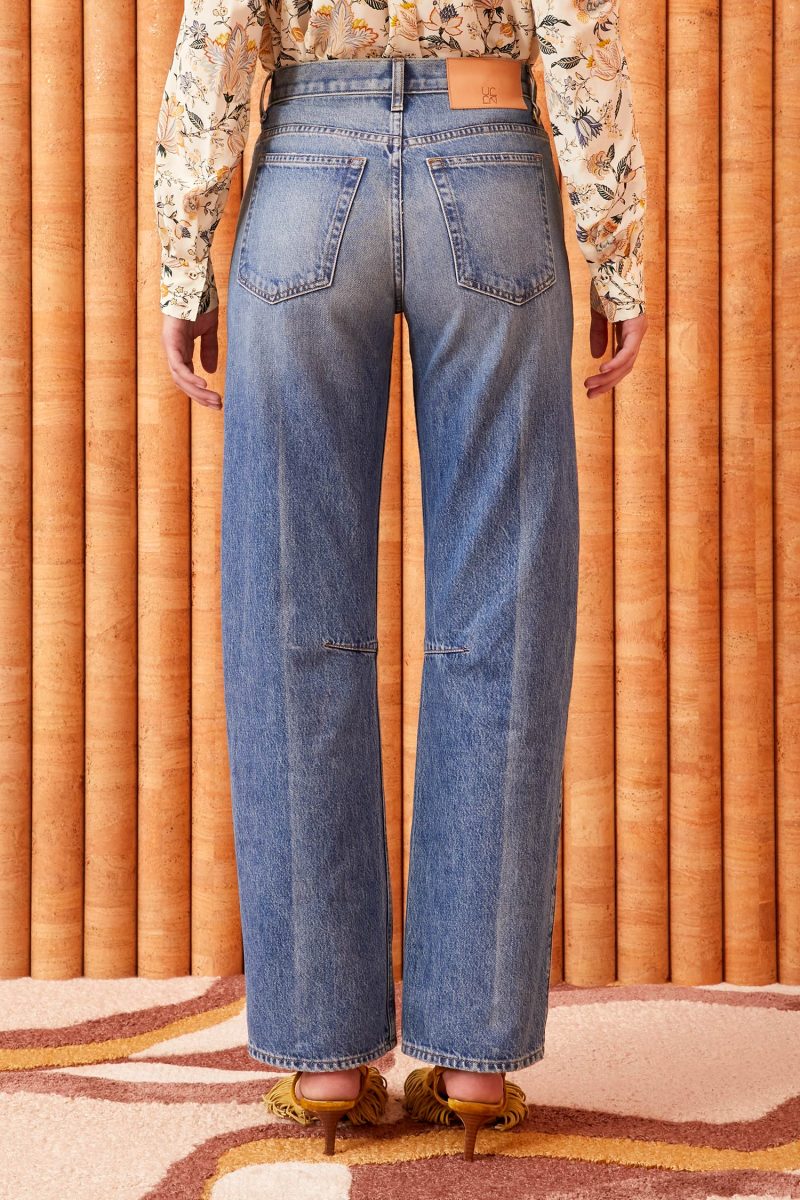 ULLA JOHNSON Esme Jean DANUBE MEDIUM WASH 03