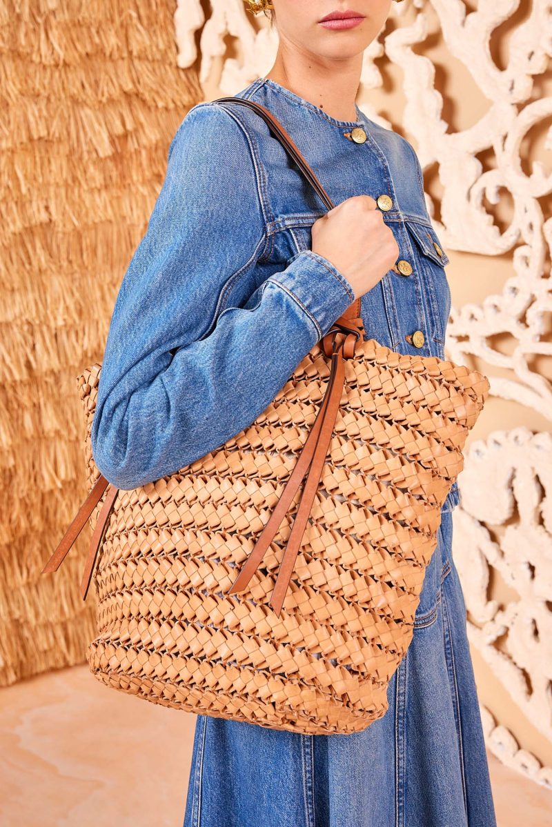 ULLA JOHNSON Imani Large Woven Tote NAtural 01