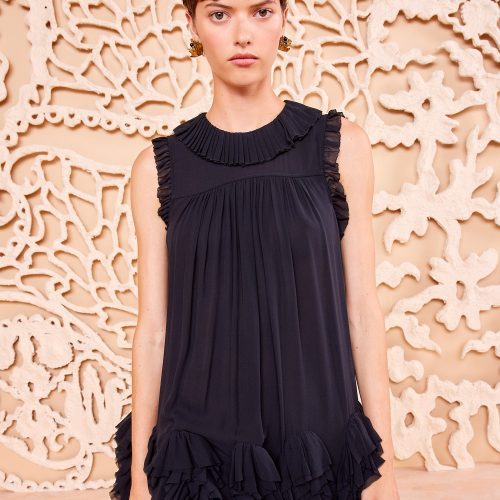 ULLA JOHNSON Miri Dress NOIR 03