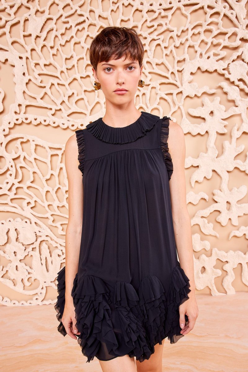 ULLA JOHNSON Miri Dress NOIR 03