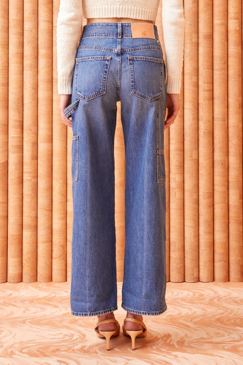 ULLA JOHNSON Olympia Jean Danube Mediumm Indigo Wash 03