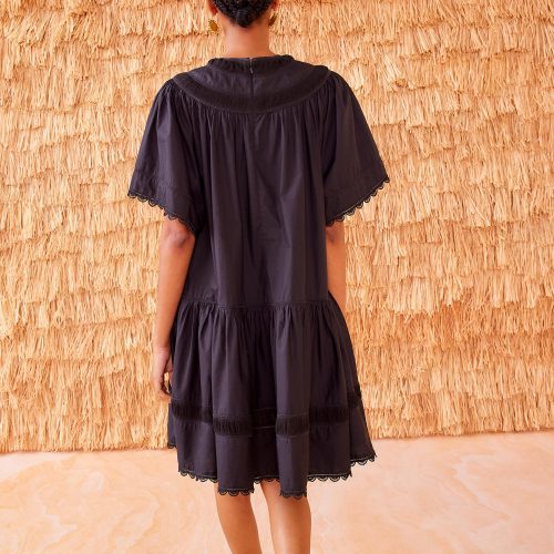 ULLA JOHNSON Oumi Dress NOIR 04