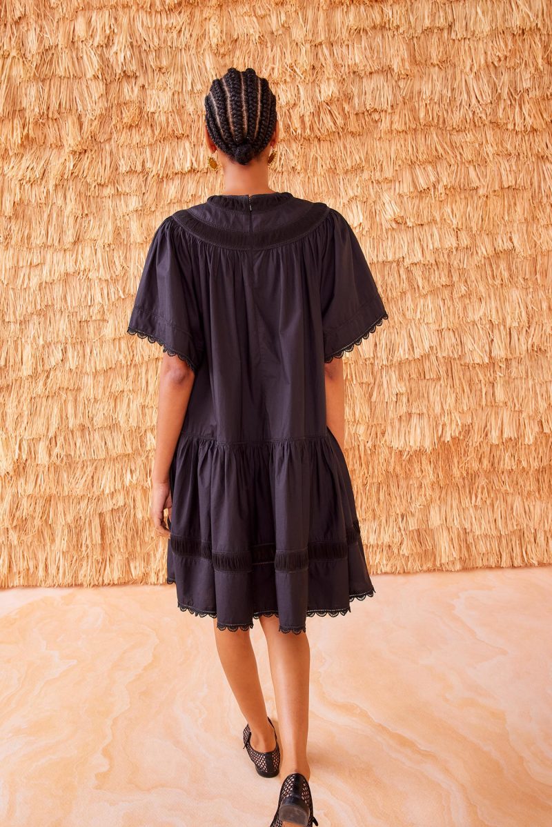 ULLA JOHNSON Oumi Dress NOIR 04