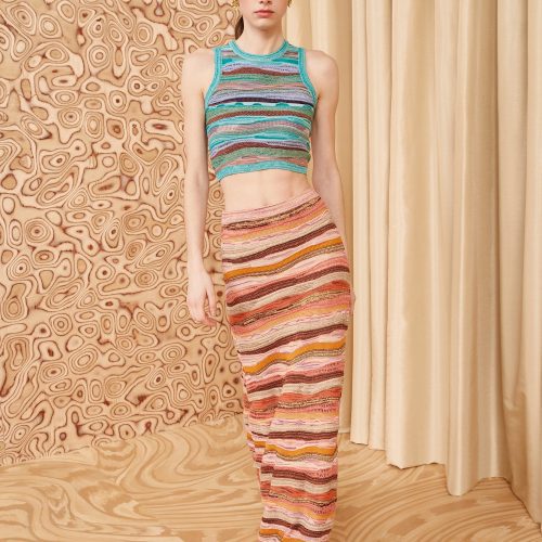 ULLA JOHNSON Rosen Skirt SUNSET 03