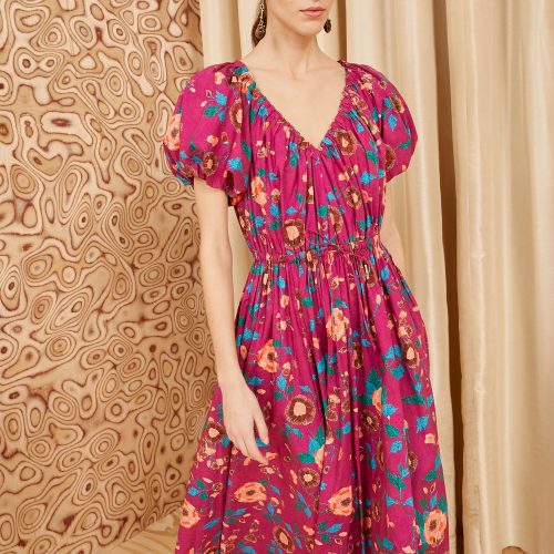 ULLA JOHNSON Vika Dress RUBY FLORA 05