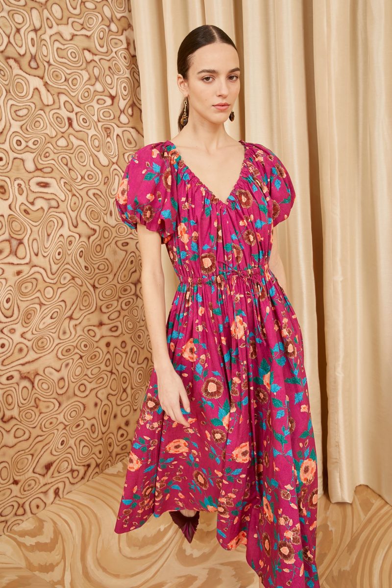 ULLA JOHNSON Vika Dress RUBY FLORA 05